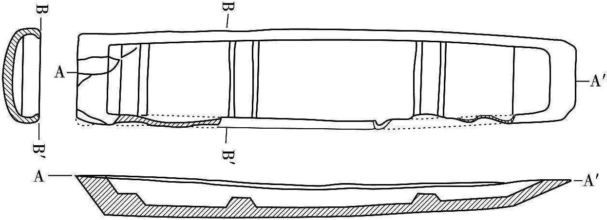六、1982年在胶东半岛荣成县发现商周时代的独木舟